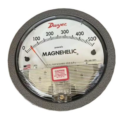 Brand New Original Genuine D Wyer- Mechanical Differential Pressure Gauge MAGNEHELIC Differential Pressure Gauge 0-500 Pa