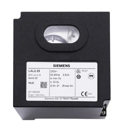SIEMENS Series 02 New Condition Gas Oil Burner Accessories LAL1.25/LAL2.25 Programmable Controller Steam Boiler Spare Parts