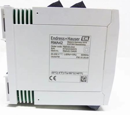 E+H RMA42 Process Transmitter with 24V Intrinsically Safe Loop Power Supply and 2 x Analog Output