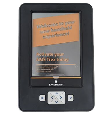 Emerson AMS Trex Device Communicator for Test Instruments for Increased Field Productivity and Complex Device Issue Resolution