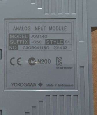 Factory-sealed YOKOGAWA AAI143-H50 AAV141-S50 AAB841-S50/K4A00 ADV161-P50 SERIES MODULE