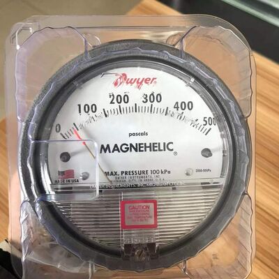 Dwyer 2000-60pa Magnetic Differential Pressure Gauge with 2% Accuracy and 0.7 Kg Lightweight Design