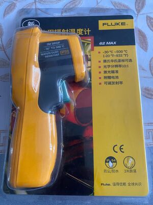 New Original FLUKE 62 MAX Mini Infrared Thermometer in Stock