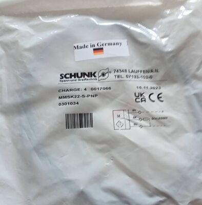 Original Schunk MMSK 22-S-PNP-SA 0301044 Electronic magnetic switch low-cost pneumatic sensor