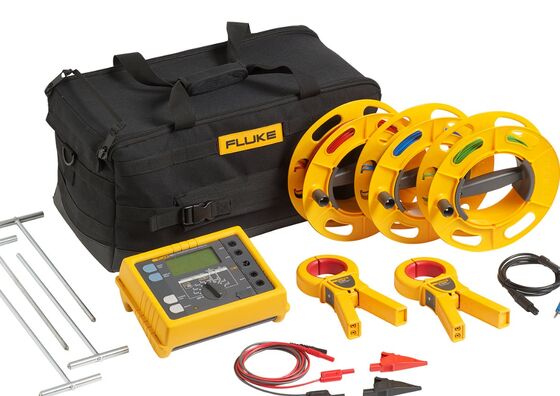 The Most Complete Stakeless Earth Ground Tester Fluke 1625-2 with 3- and 4-Pole Fall-of-Potential