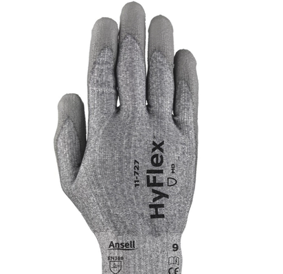 Ansell HyFlex 11729070   Black High Performance Polyethylene，Gloves Size 7 