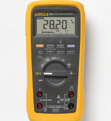 Fluke 28 II Ex Intrinsically Safe True RMS Digital Multimeter 28-II-EX， CAT IV 600 V