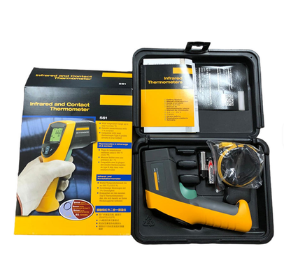 Fluke 561 HVAC Thermometer Fluke 561 Infrared Contact Thermometer Fluke HVAC Temperature Measurement Tool Heating Cooling