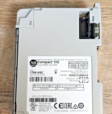 AB ROCKWELL Compact I/O High-speed Counter Module 1769-HSC  