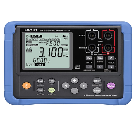Hioki BT3550 Series BT3554-52 Pro KIT - Battery Tester, with Pin Type Lead/Strap/Wireless Adapter