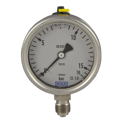 233.50 Wika Stainless Steel Pressure Gauge 1Mpa Oil Shock Pressure Gauge