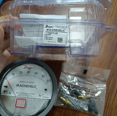 Dwyer 2000 Series 2 Inch NPT Differential Pressure Gauge