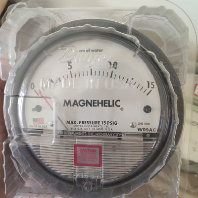 Серия 2000 Dwyer манометра перепада давления Dwyer 0-15cm Magnehelic