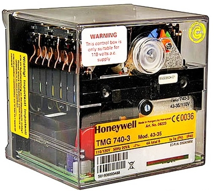 Original TMG 740-3 Honeywell Burner Control Box TMG 740-3 Mod. 43-35 110V Honeywell Controller
