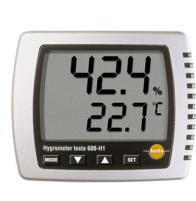 Новый оригинальный Testo 608-H1 Цифровой термогигрометр, измеряющий влажность/точку осадки/температуру