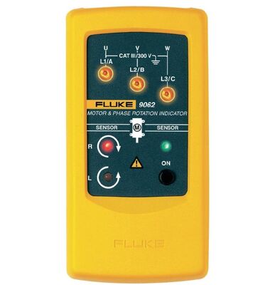 Original New Fluke 9062 Motor and Phase Rotation Indicator
