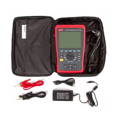 UNI-T UT620B Digital Micro Ohm Meter with 60000 Display Count, 1000 Data Storage, and Rechargeable Li-ion Battery