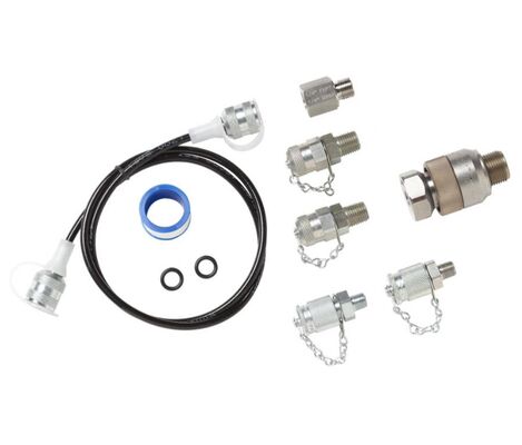 Комплект шлангов для тестирования передатчиков Fluke 700TTH5K с номинальным давлением 5000 фунтов на квадратный дюйм и разъемами NPT 1/4