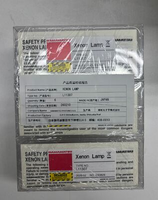 Оригинальная ксеноновая лампа Hamamatsu L11307 мощностью 100 Вт с диапазоном спектра от 185 нм до 2000 нм и током 7,0 А +/-0,5 А