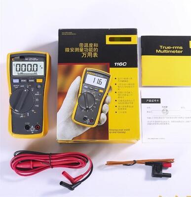 Совершенно новый оригинальный FLUKE-117/323 KIT портативный цифровой мультиметр, электрик мультиметр на складе