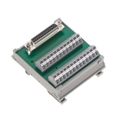 WAGO 289-502 14-pole Interface Module with DIN 41651 Pluggable Connector and 2.50 mm² PCB Terminal Blocks
