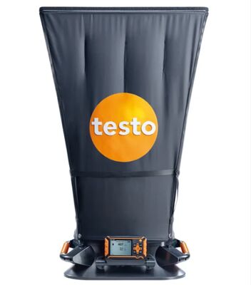 testo 420   0563 4200 Bluetooth Air Flow Capture Hood with ±1 °F Accuracy and Lightweight Design for HVAC Flow Measurement