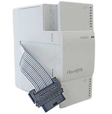 PLC, FX2N Modular extension unit; 16 relay outputs MITSUBISHI FX2N-16EYR-ES/UL
