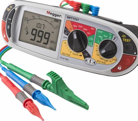 Многофункциональный тестер электроустановок Megger MFT1721 для комплексных электрических испытаний