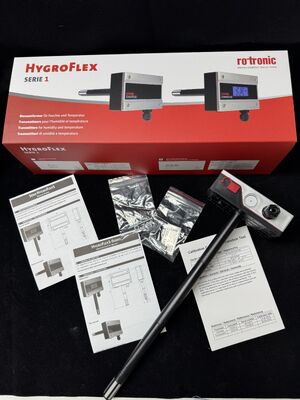 Original Rotronic HF132-FB1XX1XX Temperature and Humidity Sensor for Duct Use with Large Quantities Available