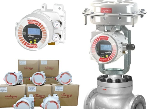 Flowserve Logix 420 Smart Valve Controller Customized Pneumatic Control Valve With the optional LCD screen