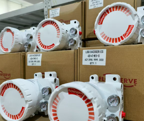 Flowserve Logix 420 Smart Valve Controller Customized Pneumatic Control Valve With the optional LCD screen