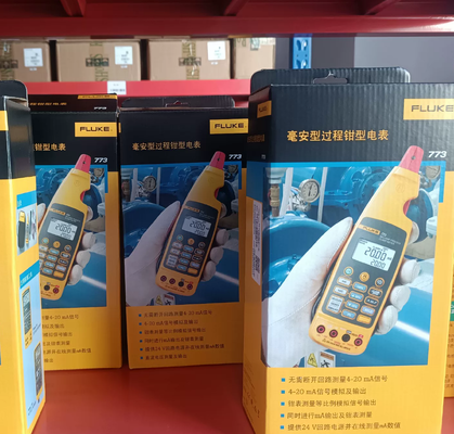 New Original Fluke 773 Milliampere Process Current Clamp Meter Clamp-on Multimeter Affordable Stock