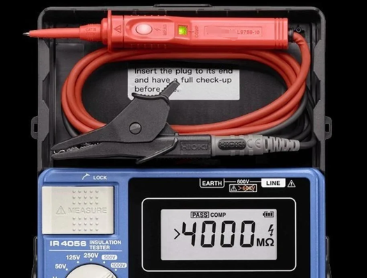 hioki INSULATION TESTER IR4056，IR4056-20，IR4056-21 in Medium-speed Digital Format