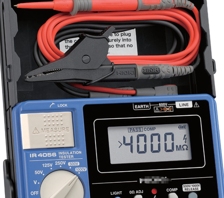 hioki INSULATION TESTER IR4056，IR4056-20，IR4056-21 in Medium-speed Digital Format