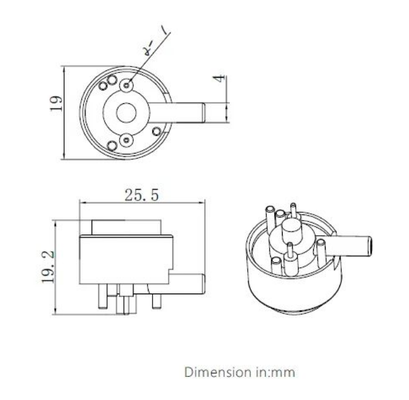 Differential Pressure Switch 50~5000pa Waterproof Heating Ventilation Furnace Vent Air Pressure Switch