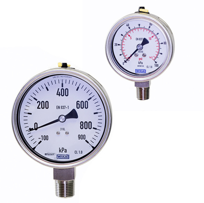 233.50 Wika Stainless Steel Pressure Gauge 1Mpa Oil Shock Pressure Gauge