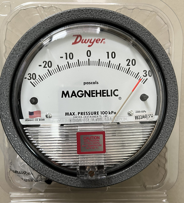 Magnehelic Differential Pressure Gauge Dwyer 60PA Series 2000